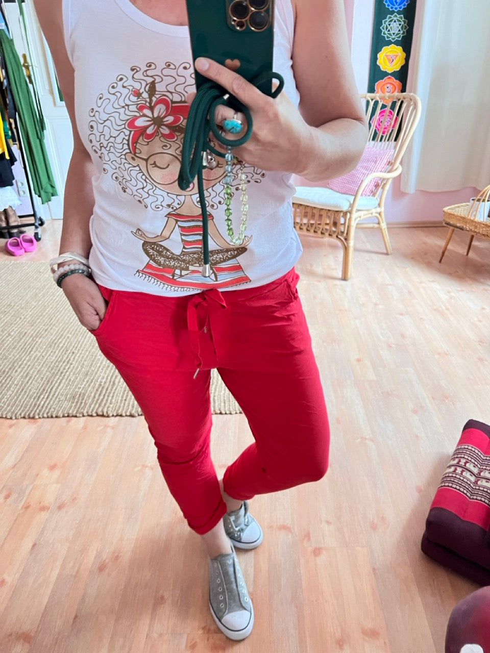 Jogpants Nice Style Rot