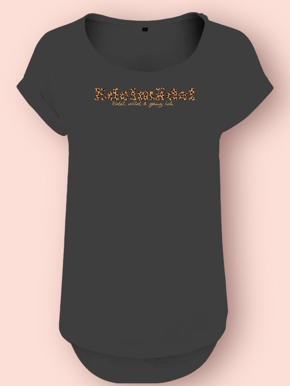 Shirt Edelmädel Leo Logo