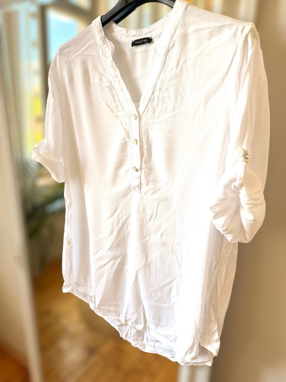 Bluse Lena Weiß