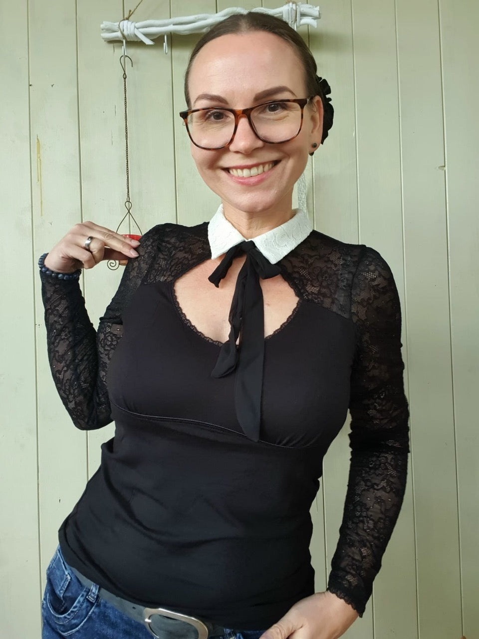 Shirt Asia Night Schwarz