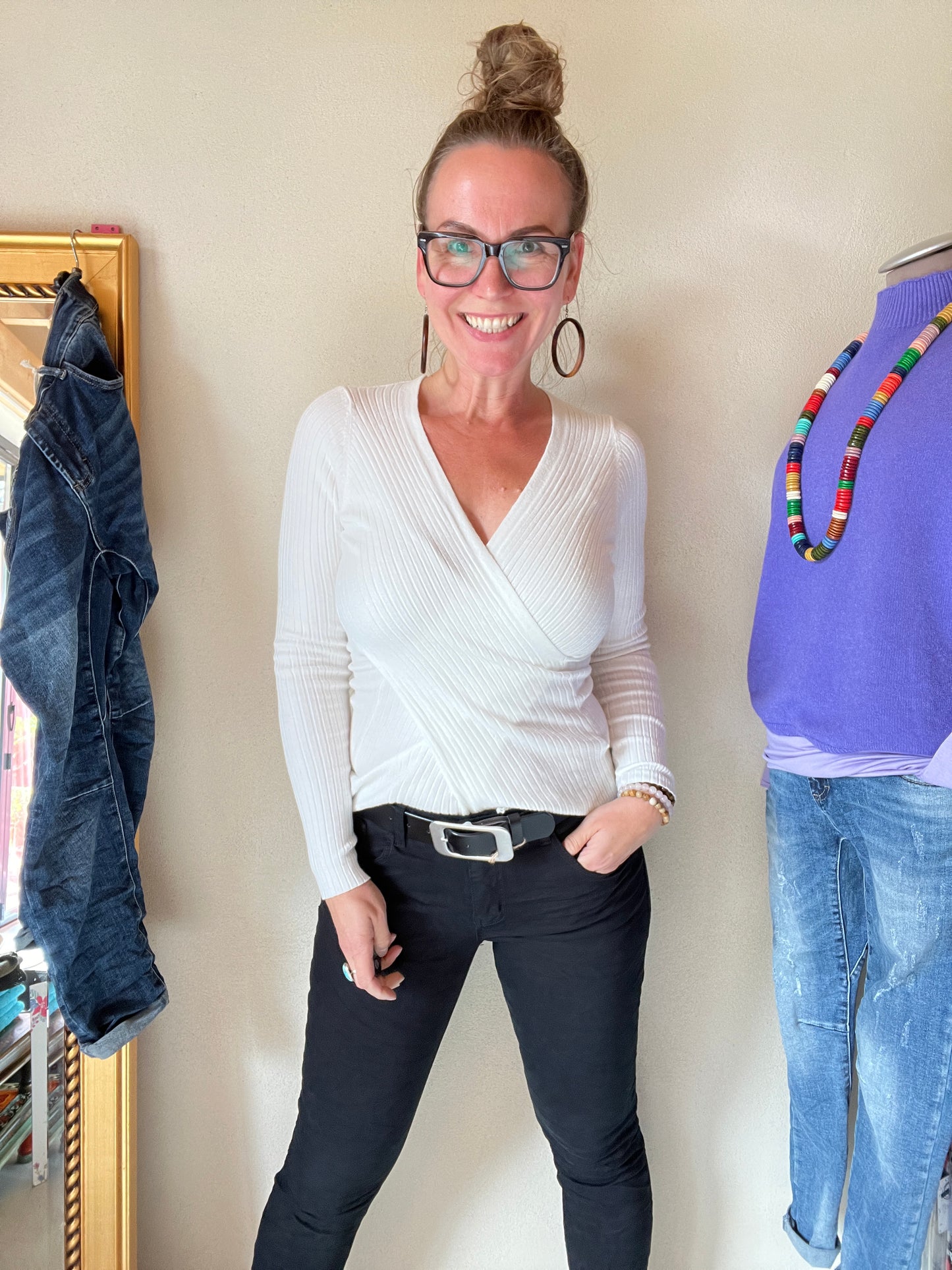 Pulli Daylight Wollweiß
