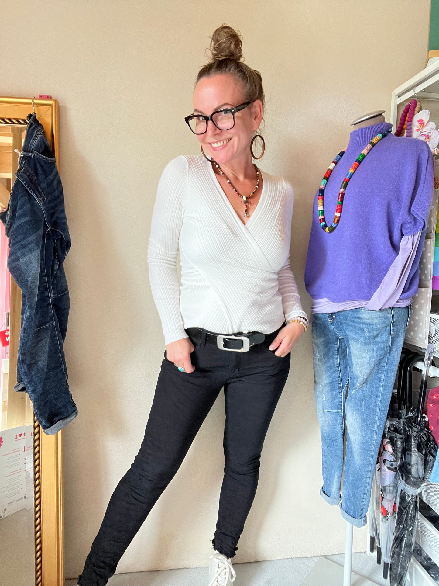 Hose Jeans New Look Schwarz