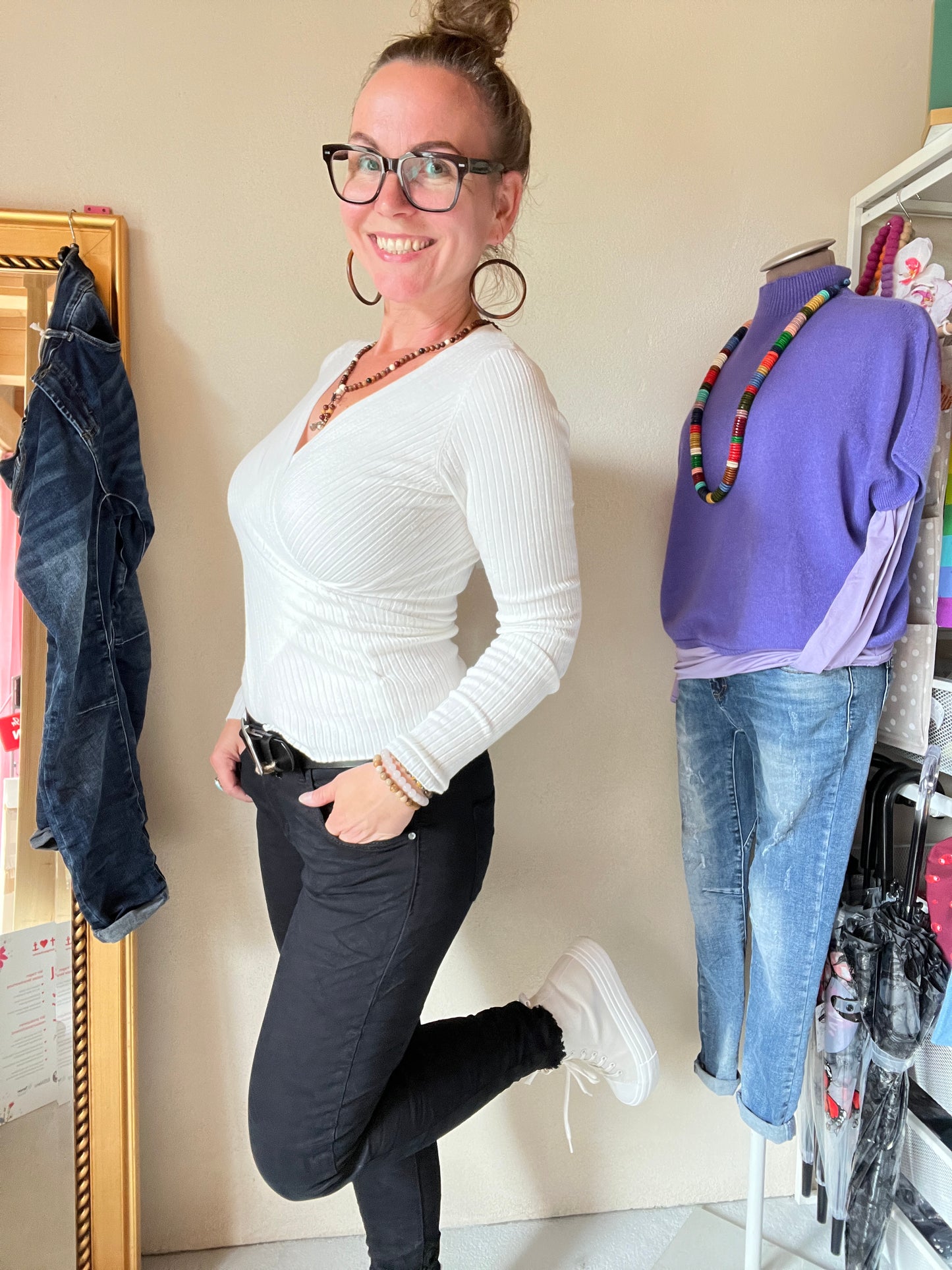 Hose Jeans New Look Schwarz