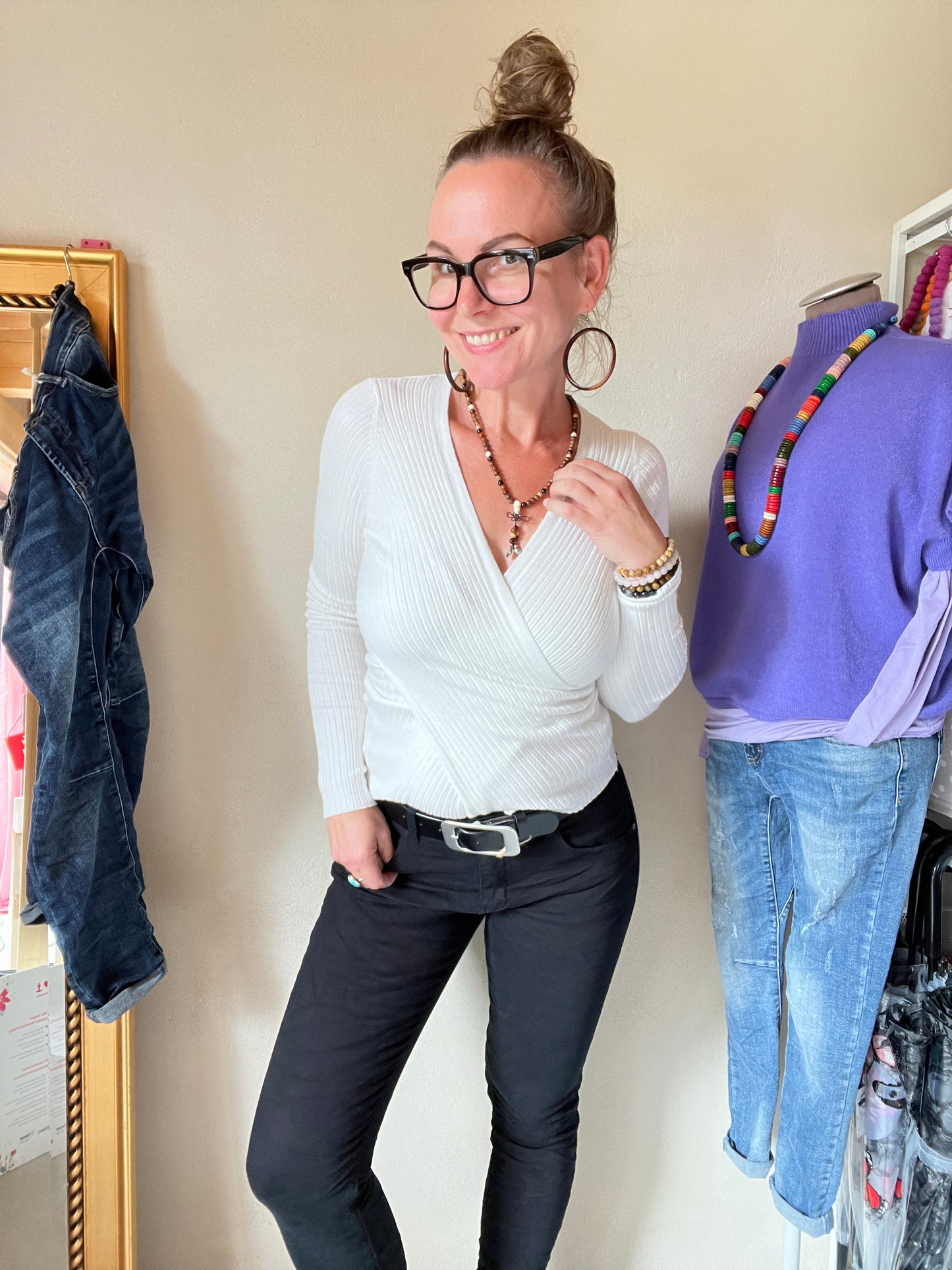 Hose Jeans New Look Schwarz
