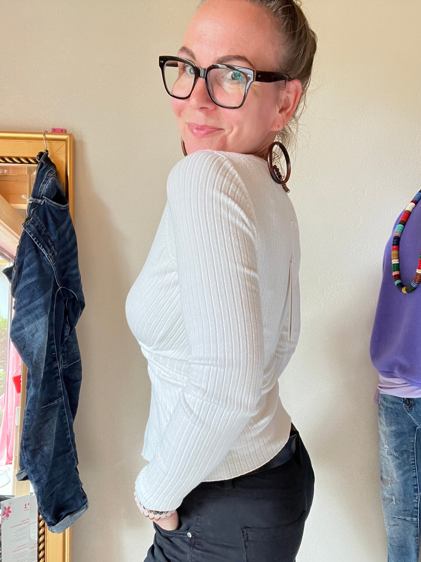 Pulli Daylight Wollweiß