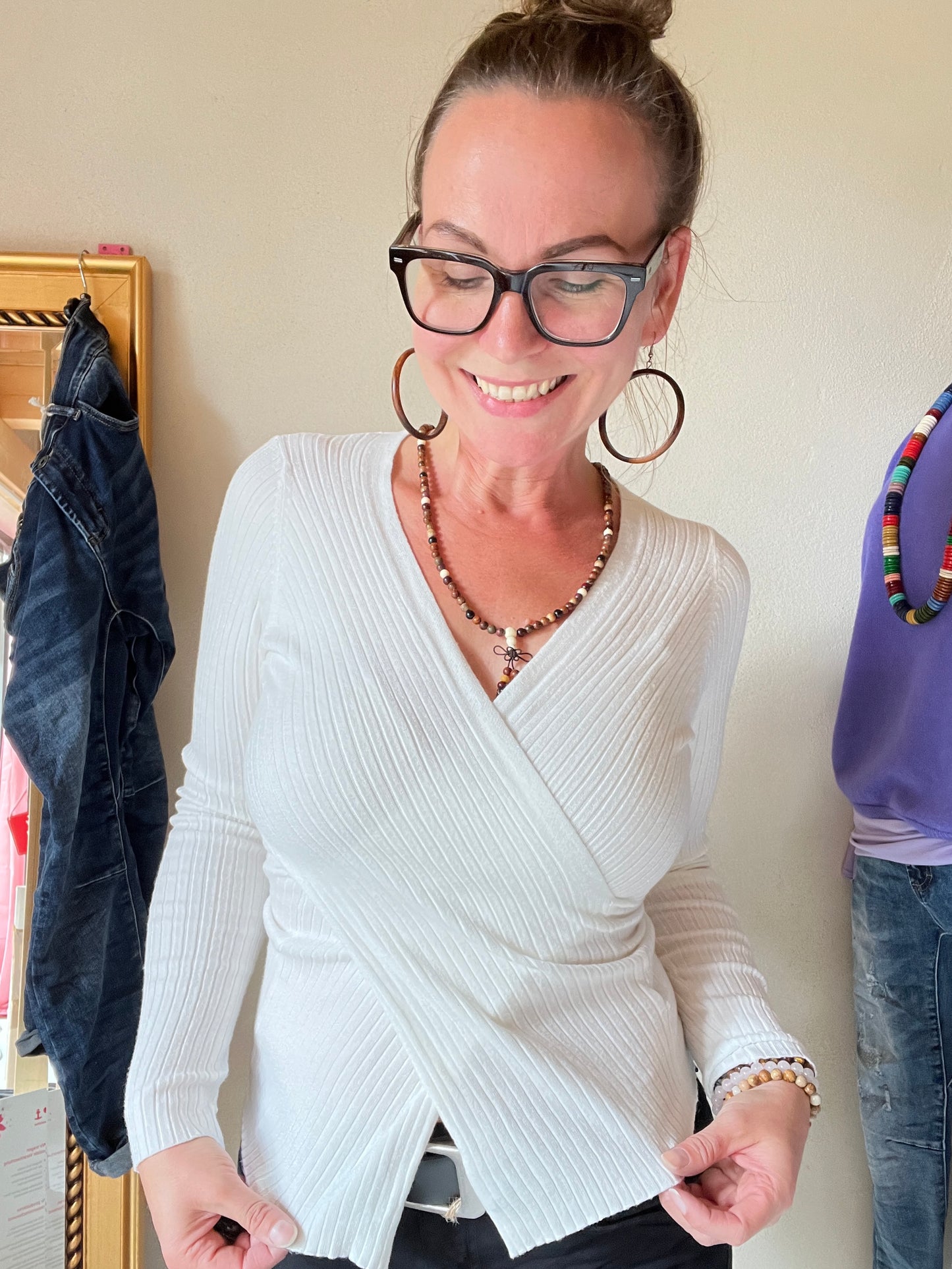 Pulli Daylight Wollweiß