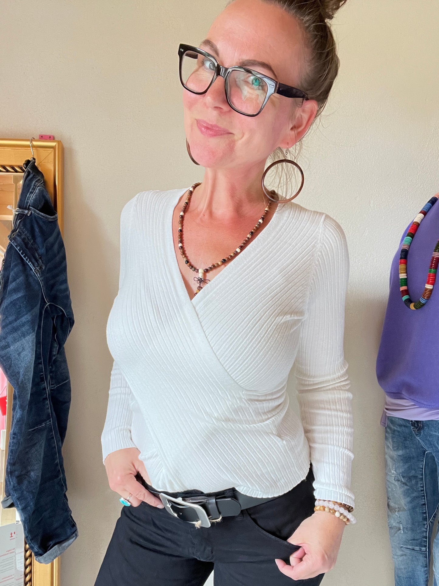 Pulli Daylight Wollweiß