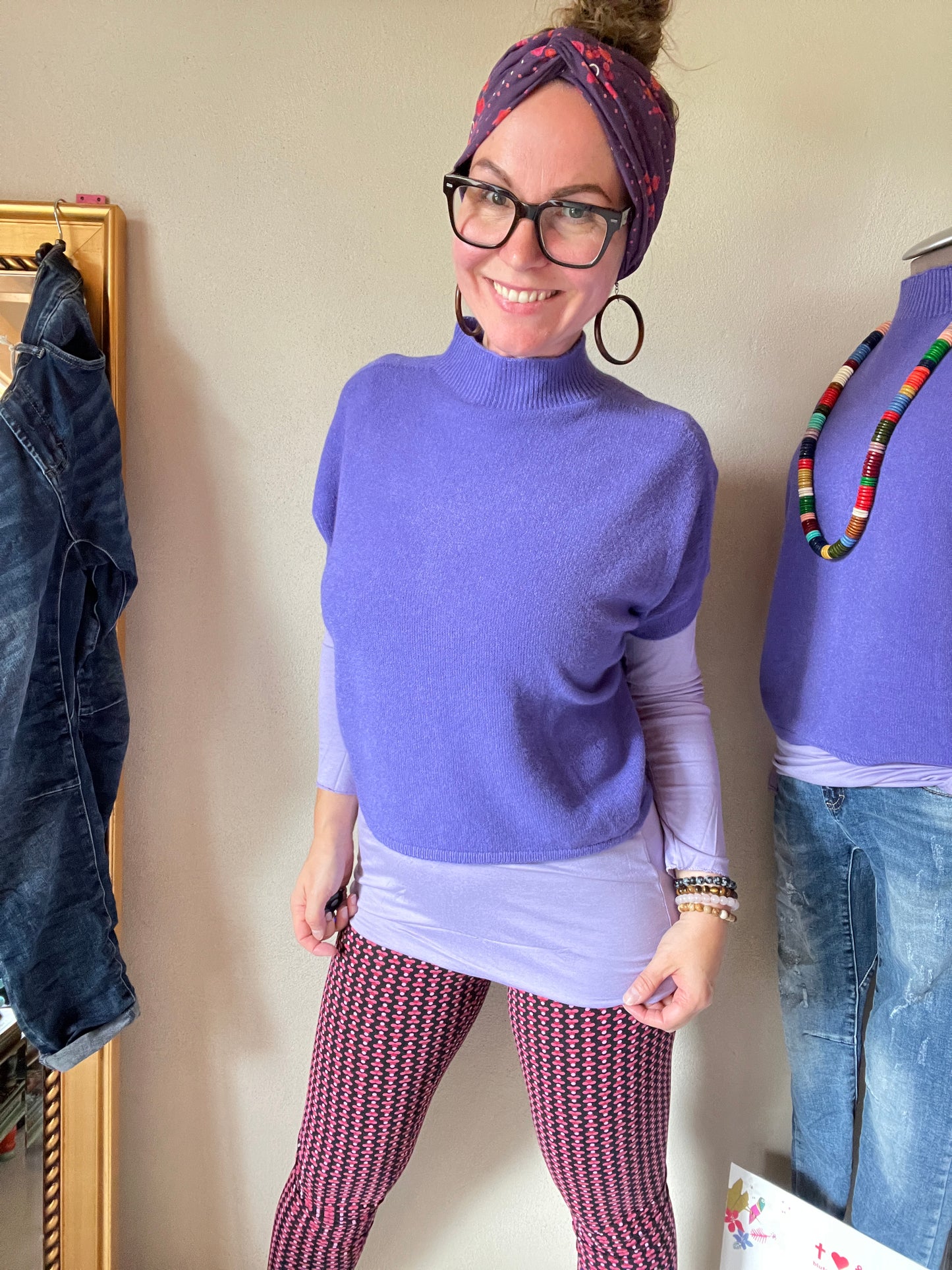 Pulli Showtime Violett