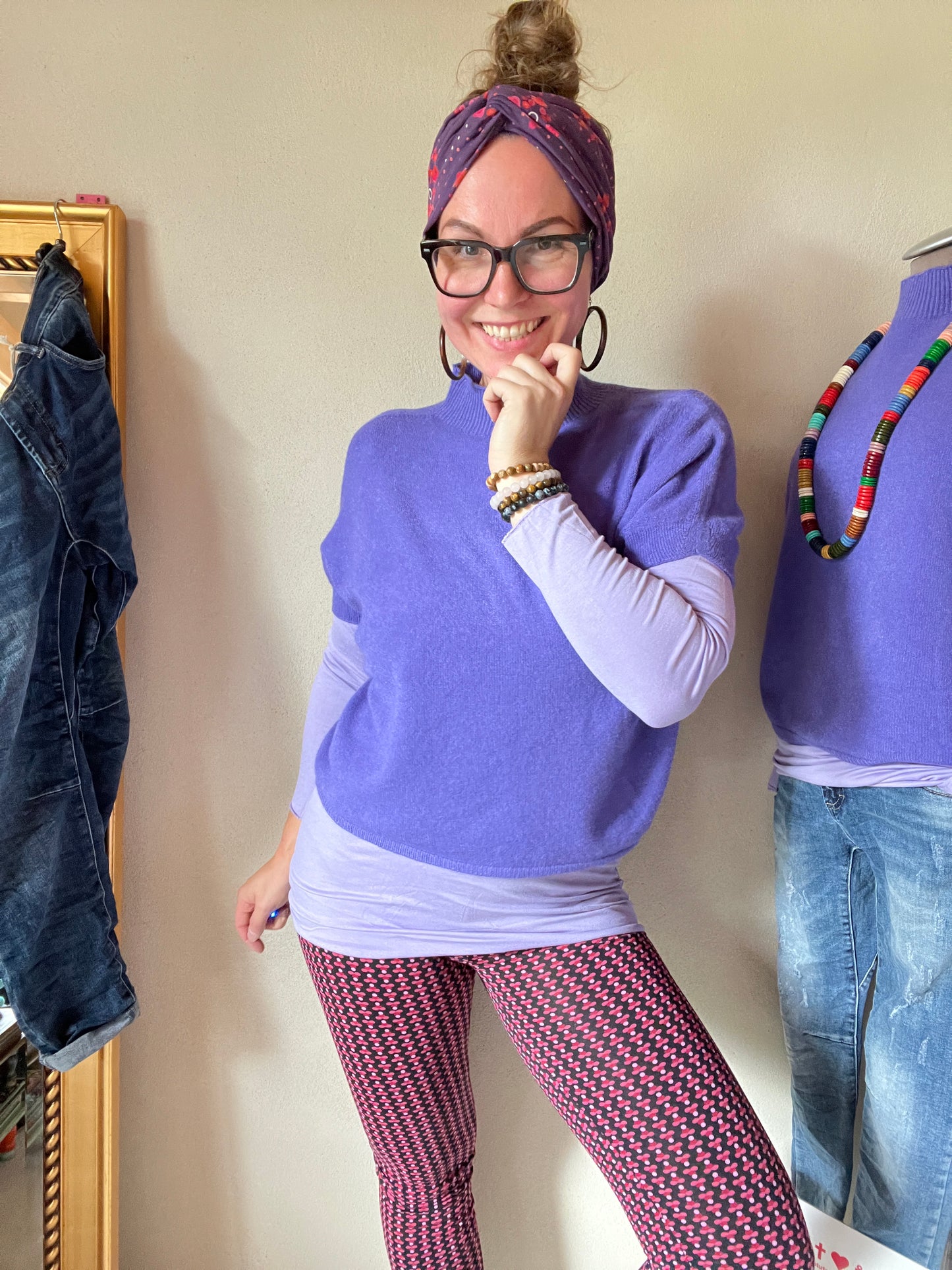 Pulli Showtime Violett
