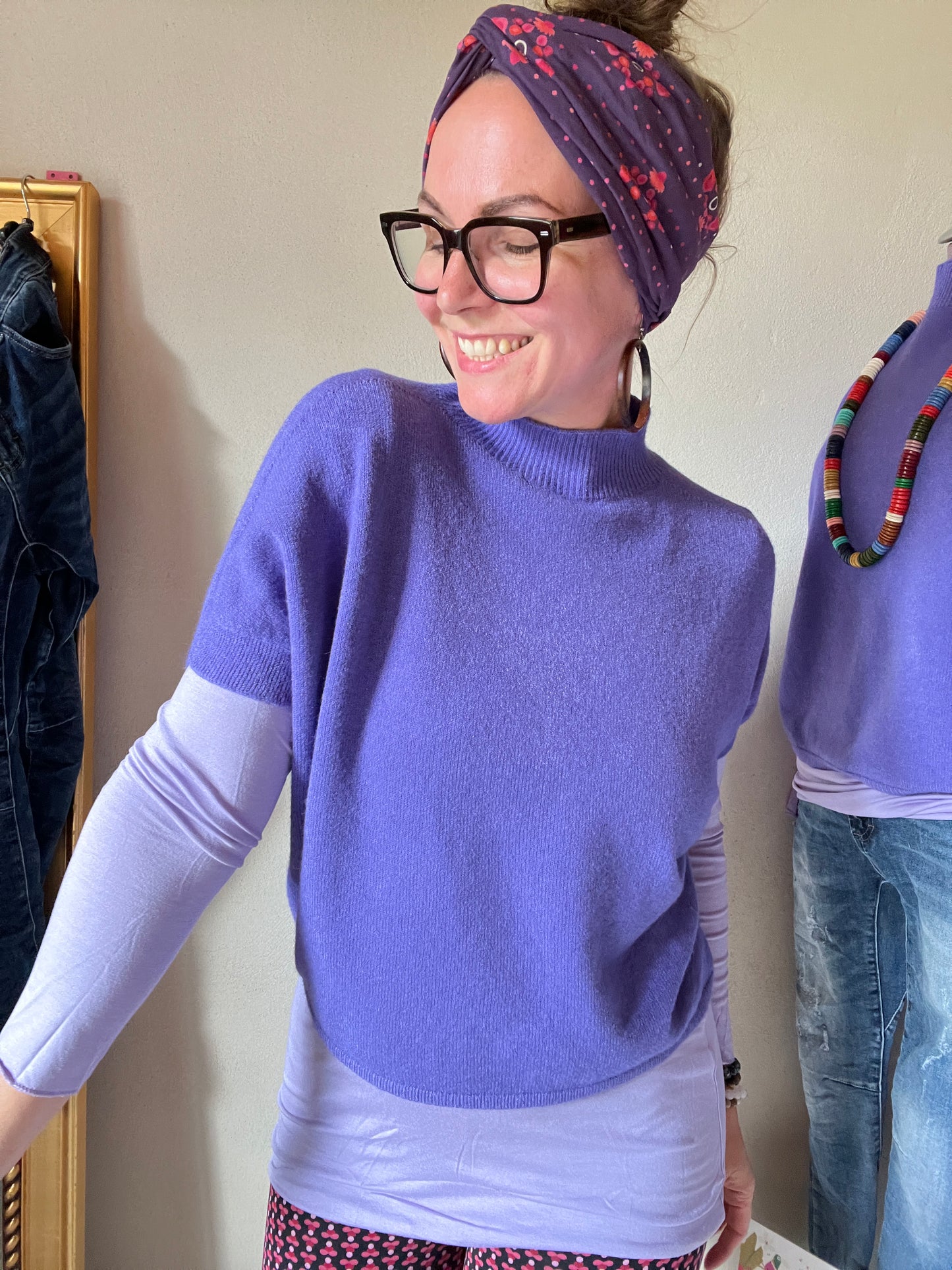 Pulli Showtime Violett