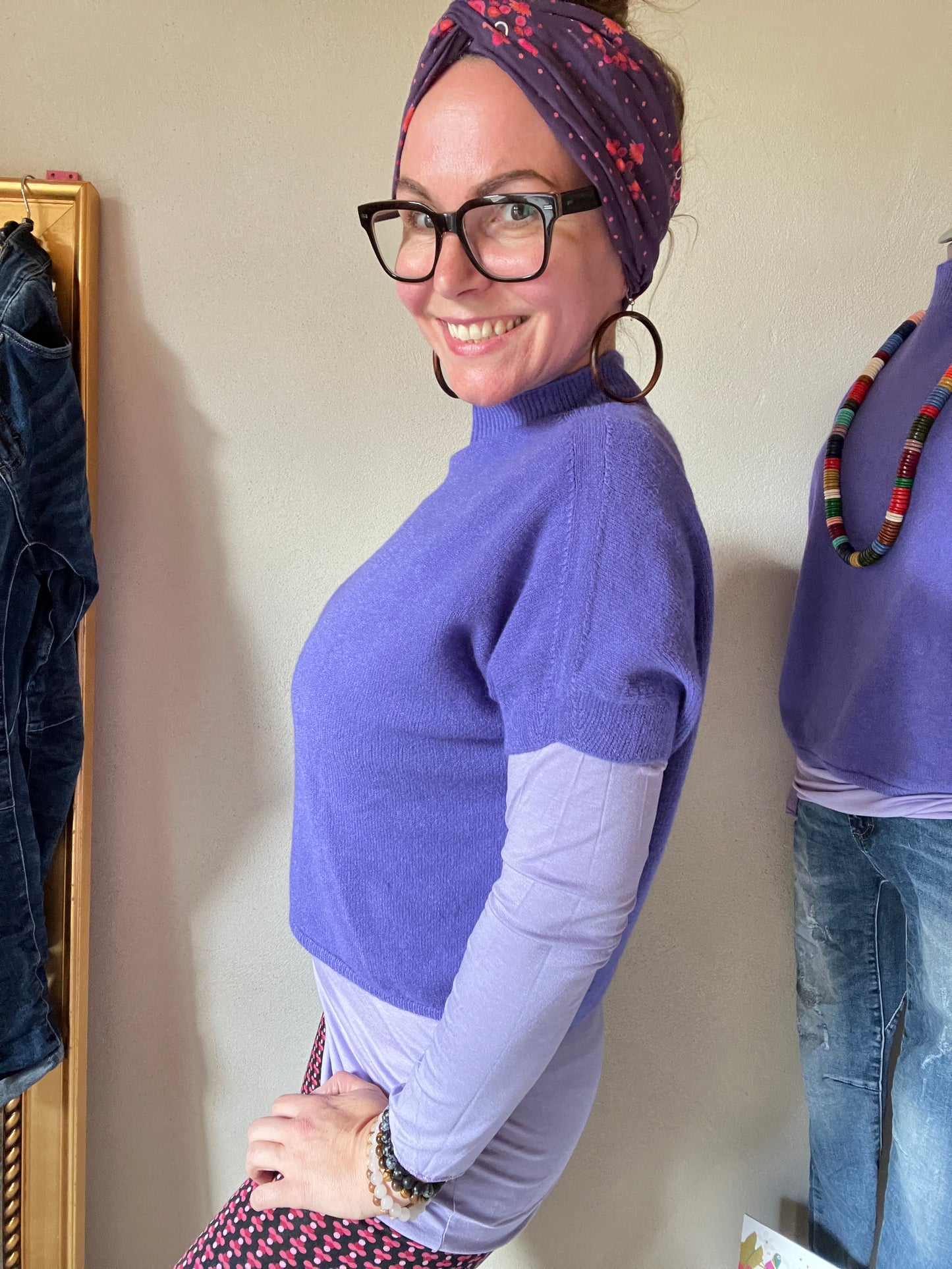 Pulli Showtime Violett