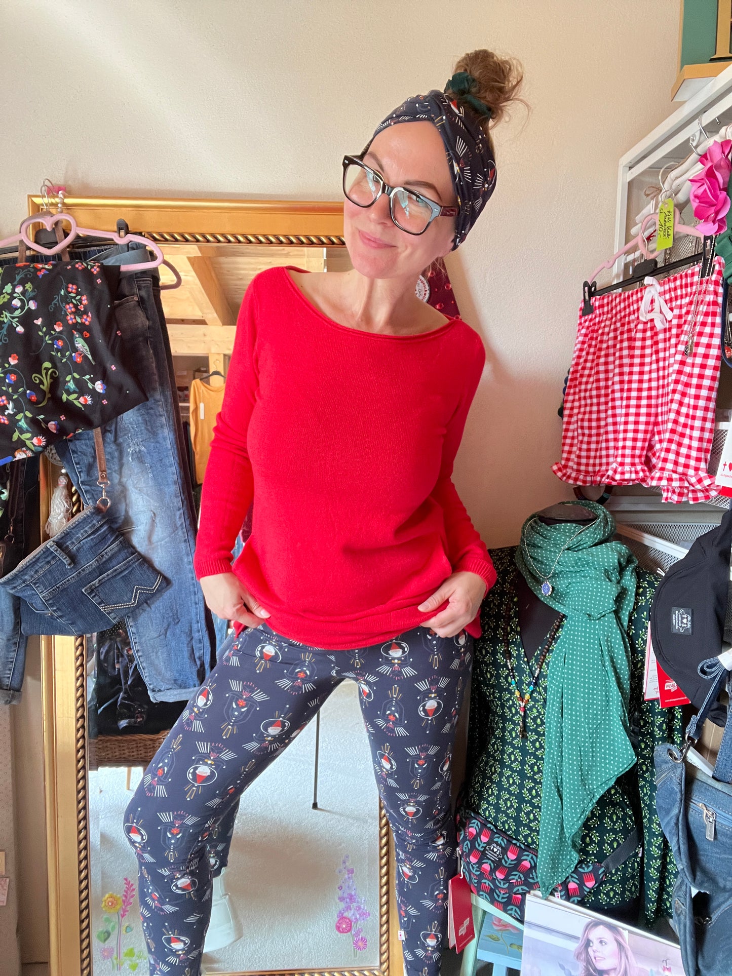 Leggings Zwerg Ludi Blau
