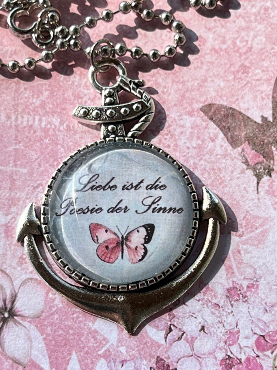 Anker Kette Kiki Liebes Poesie - FROLLEIN KÄTHE Shop