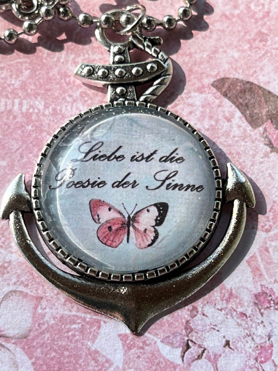 Anker Kette Kiki Liebes Poesie - FROLLEIN KÄTHE Shop