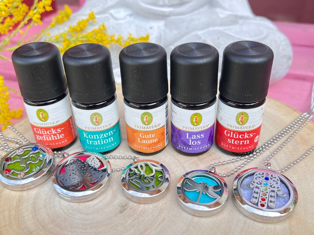 Aroma Diffuser Kette Hand der Fatima - FROLLEIN KÄTHE Shop