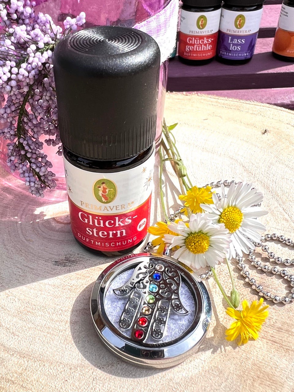 Aroma Diffuser Kette Hand der Fatima - FROLLEIN KÄTHE Shop