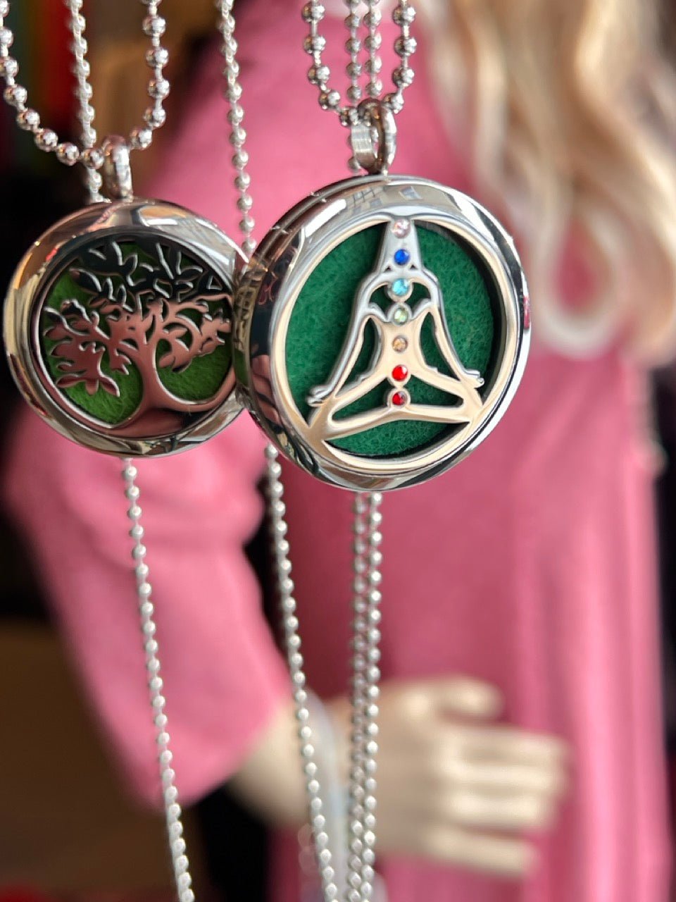 Aroma Diffuser Yoga Chakra 30mm - FROLLEIN KÄTHE Shop