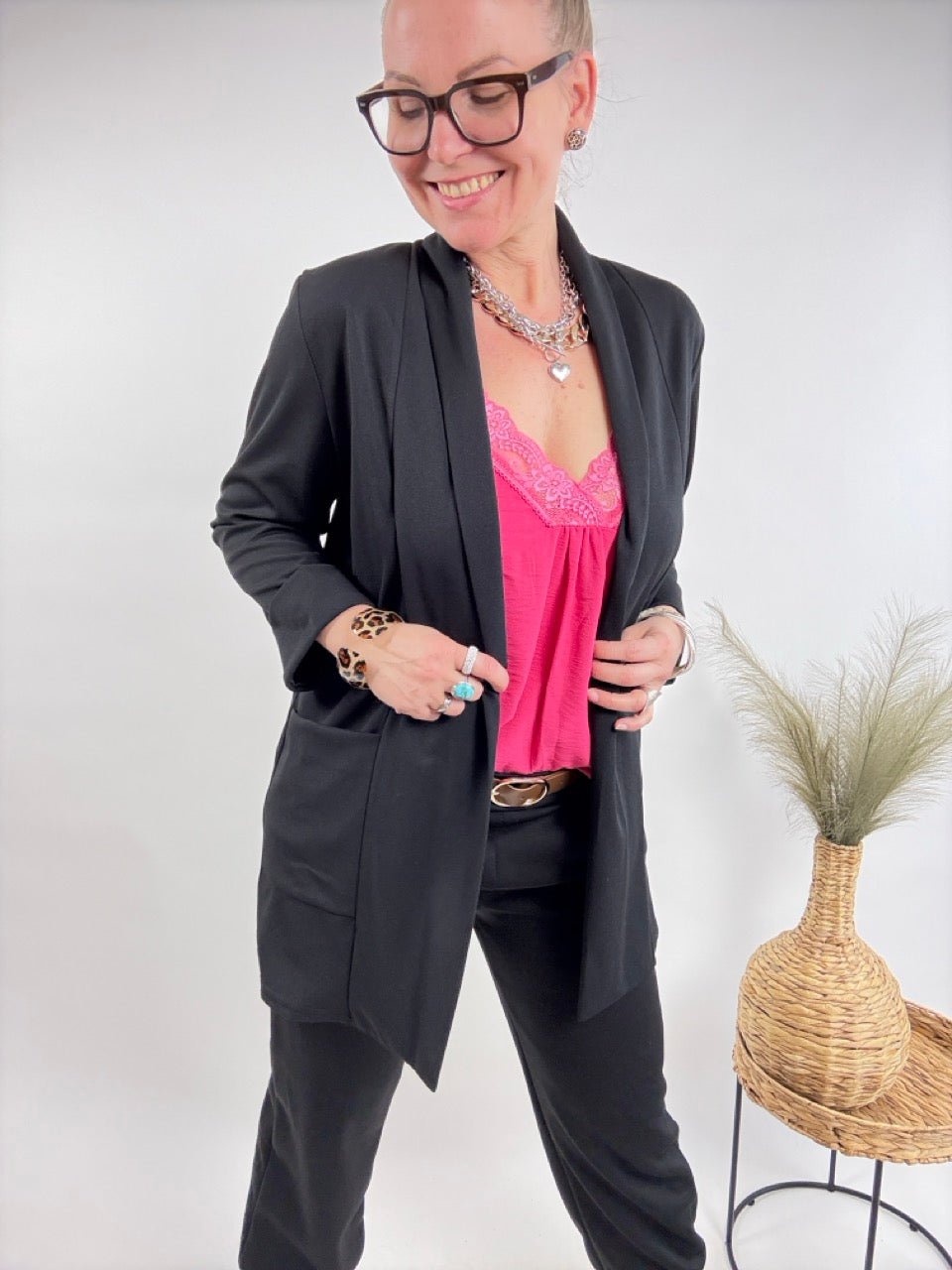 Blazer Cleo Schwarz - FROLLEIN KÄTHE Shop