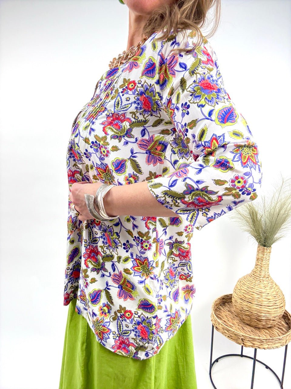 Bluse Bille Weiß - FROLLEIN KÄTHE Shop