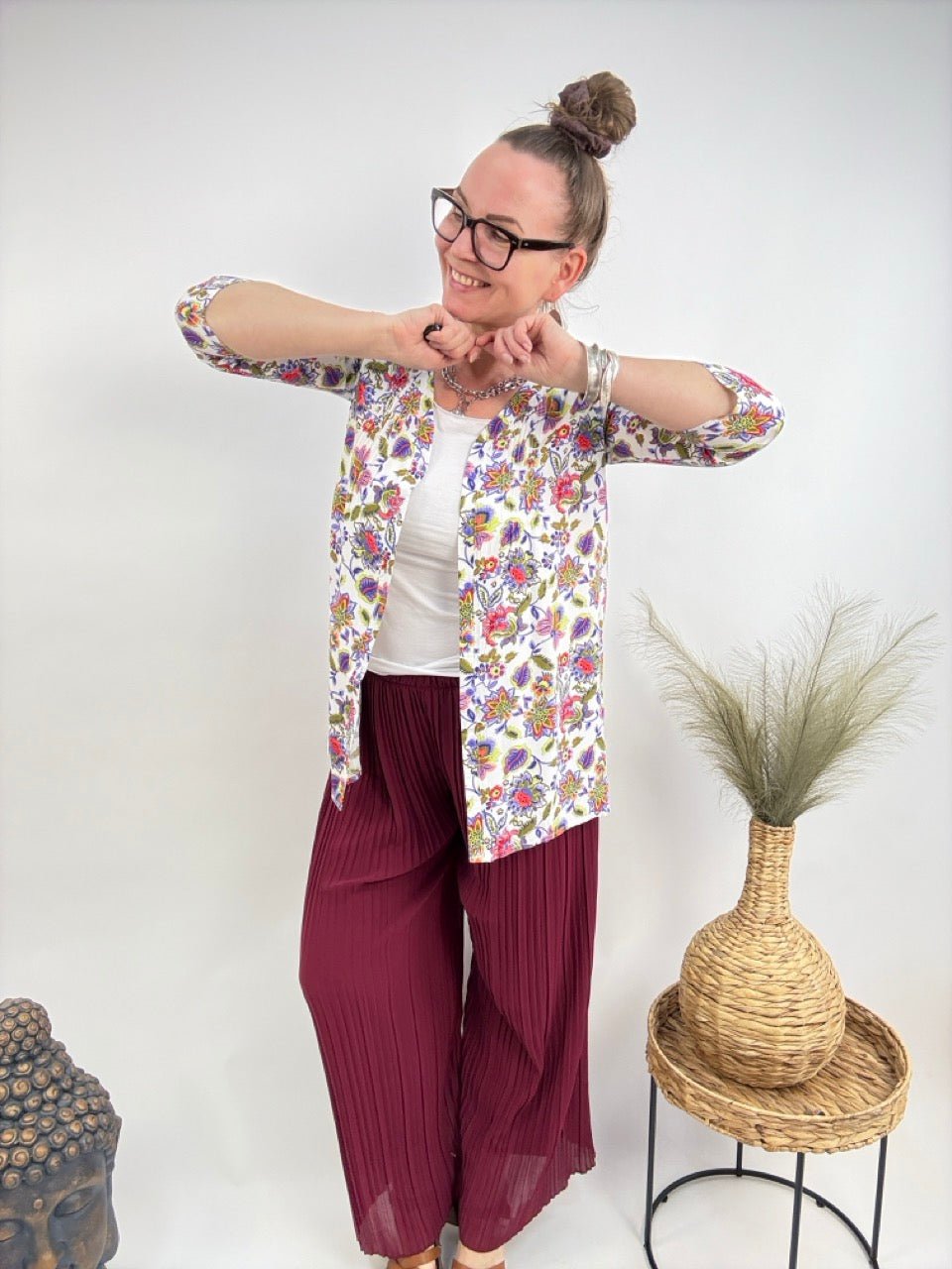 Bluse Bille Weiß - FROLLEIN KÄTHE Shop