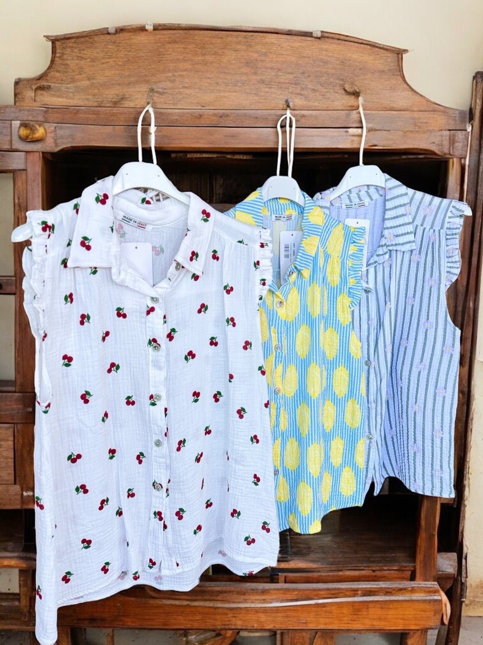 Bluse Rieke Weiß in 3 Varianten - FROLLEIN KÄTHE Shop