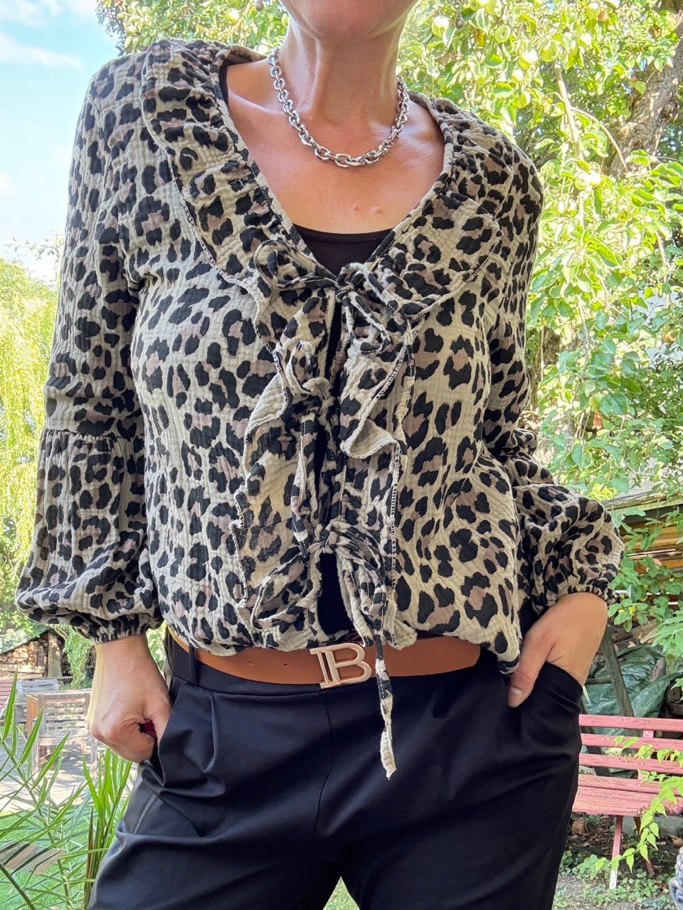 Bluse Sofia Leo - FROLLEIN KÄTHE Shop