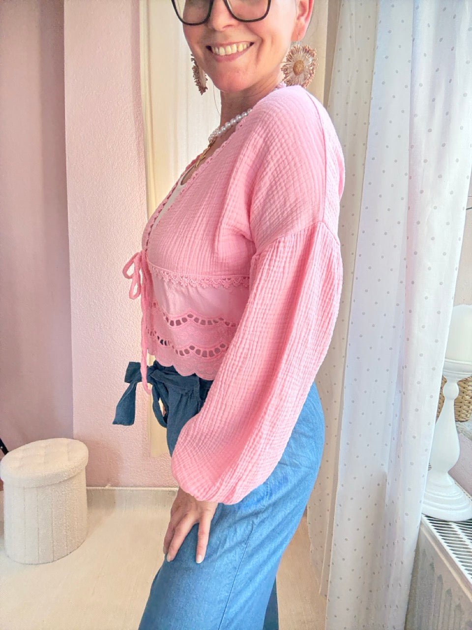 Bluse Sweetheart Rose - FROLLEIN KÄTHE Shop