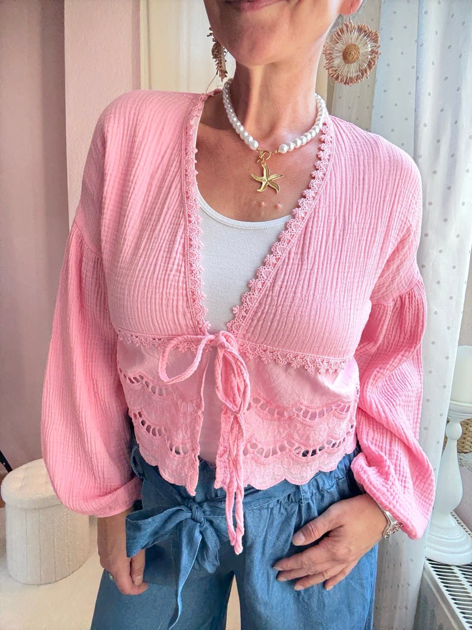 Bluse Sweetheart Rose - FROLLEIN KÄTHE Shop