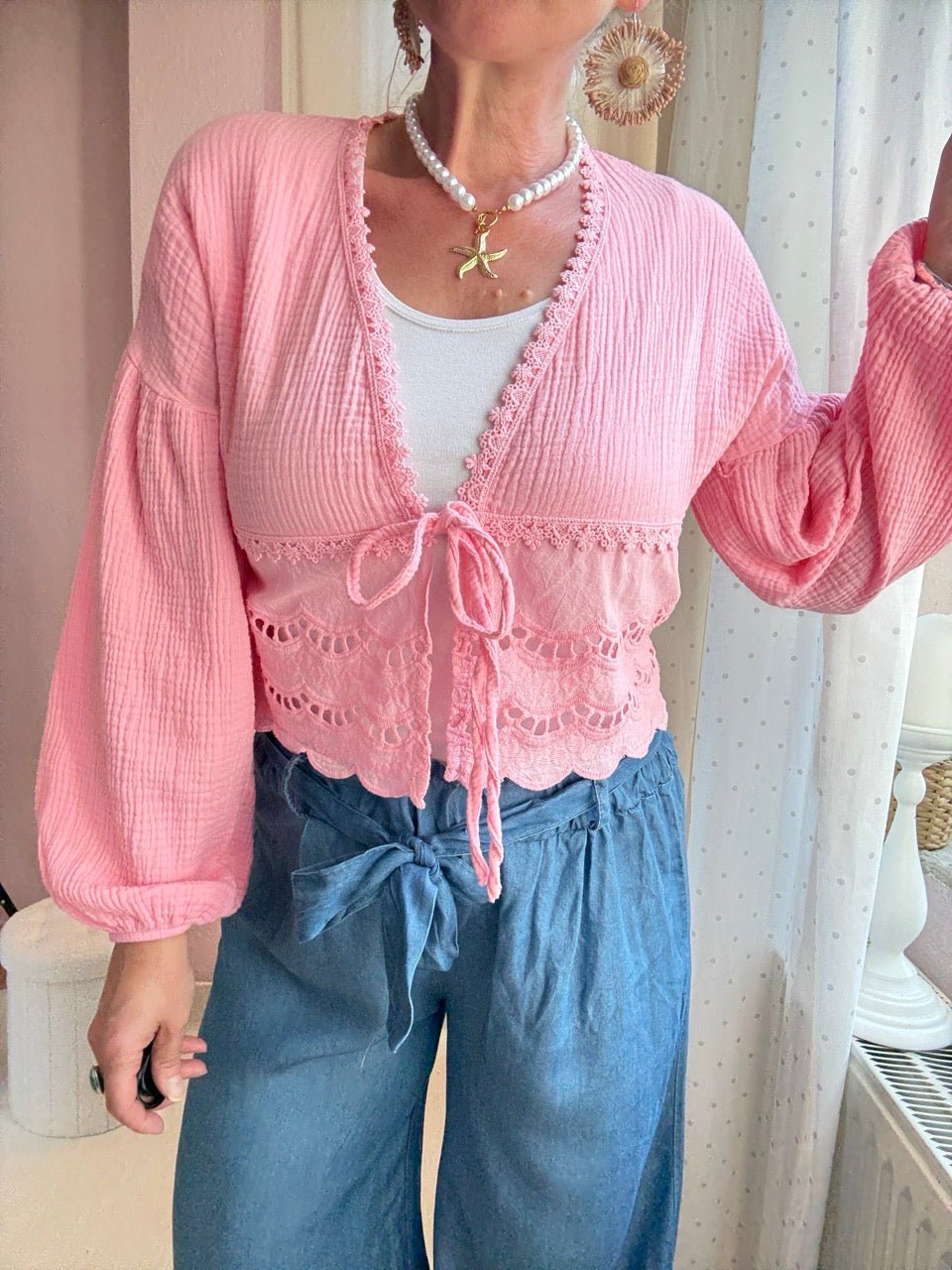 Bluse Sweetheart Rose - FROLLEIN KÄTHE Shop