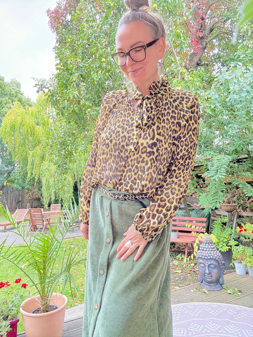 Bluse Swing Swing Leo Lemon - FROLLEIN KÄTHE Shop