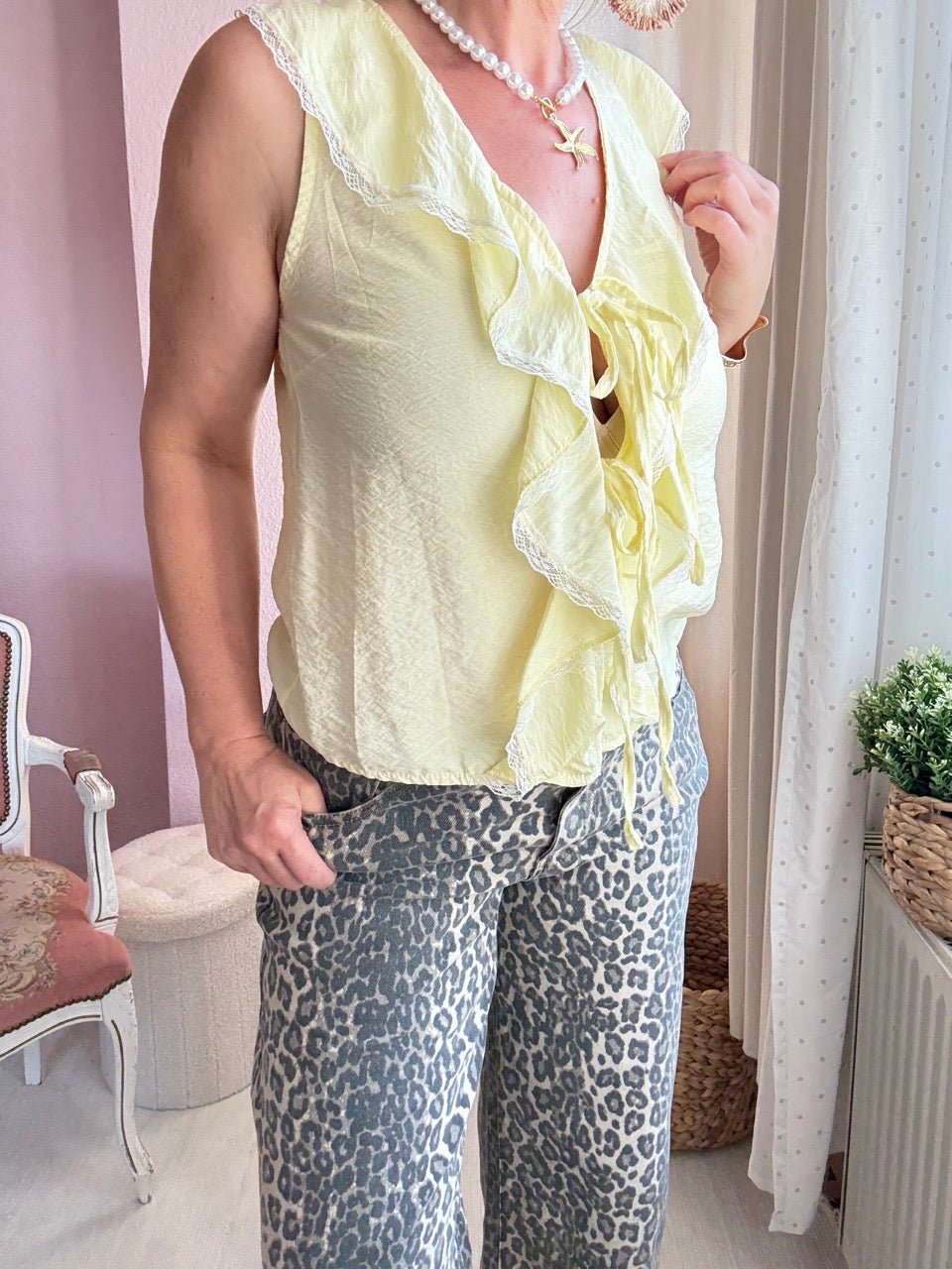 Bluse Tilli Citrus - FROLLEIN KÄTHE Shop