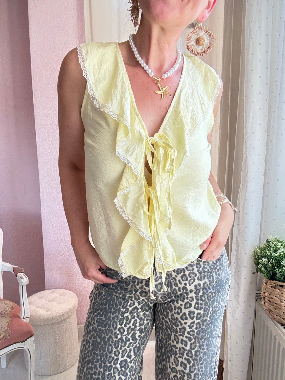 Bluse Tilli Citrus - FROLLEIN KÄTHE Shop