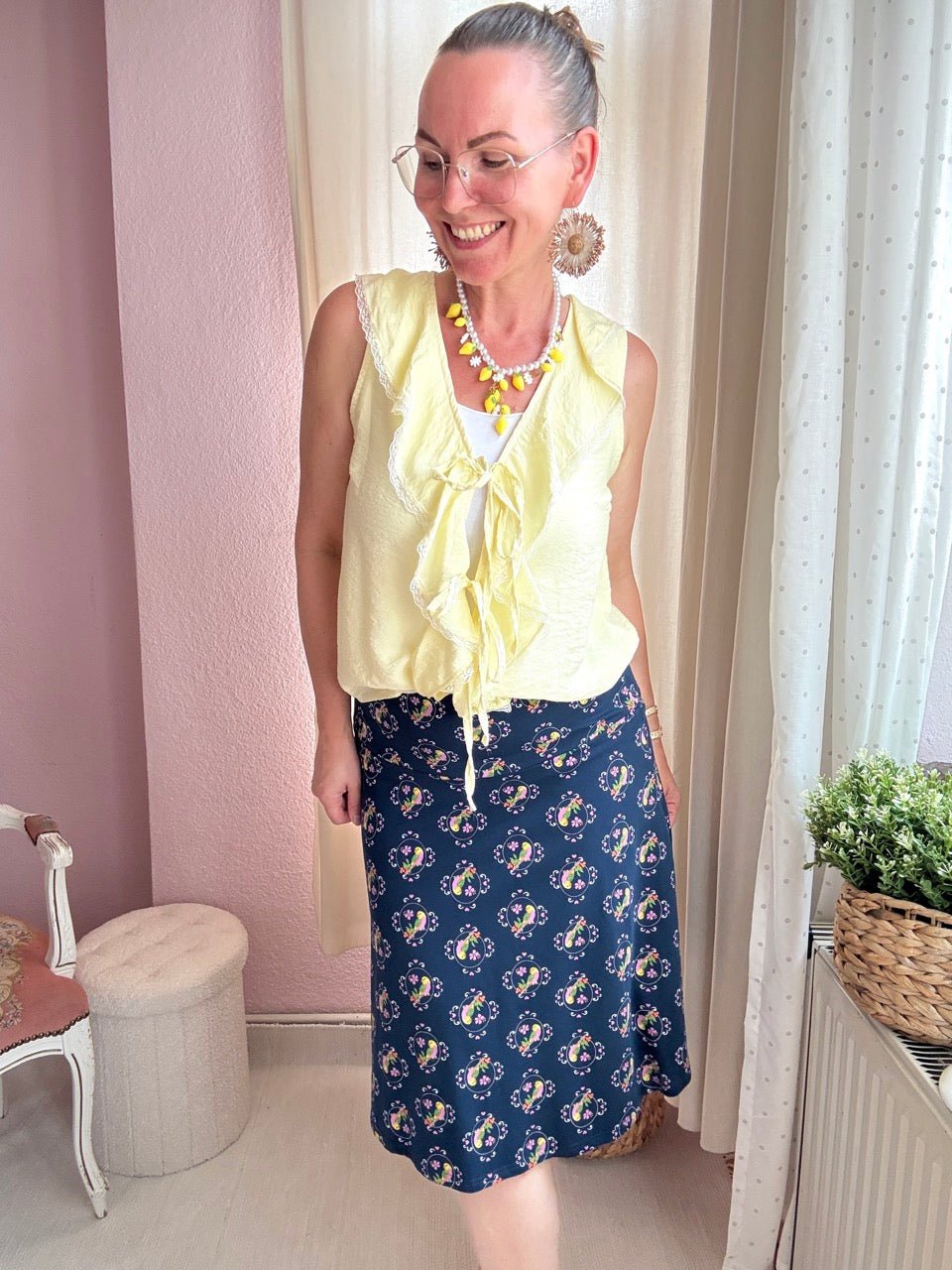 Bluse Tilli Citrus - FROLLEIN KÄTHE Shop