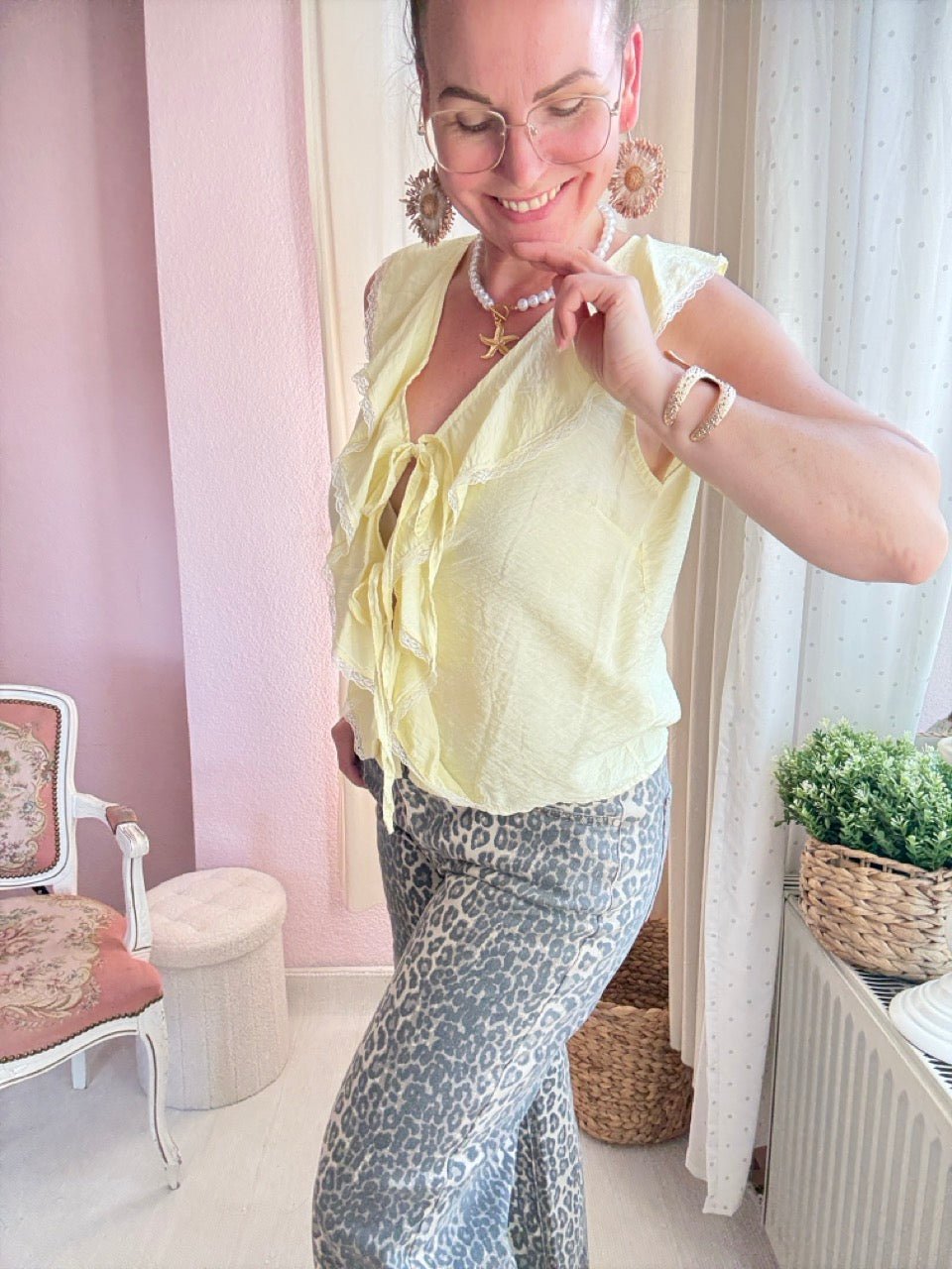 Bluse Tilli Citrus - FROLLEIN KÄTHE Shop