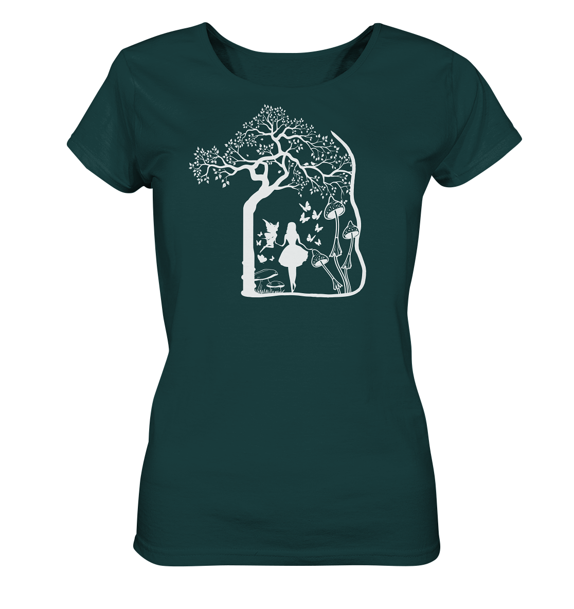 Edelmädel Wunderland - Ladies Organic Shirt viele Farben