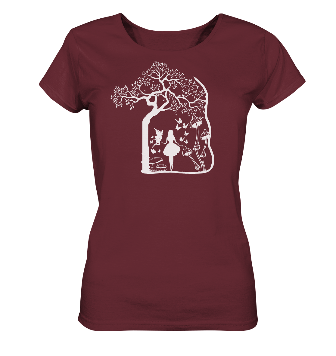 Edelmädel Wunderland - Ladies Organic Shirt viele Farben