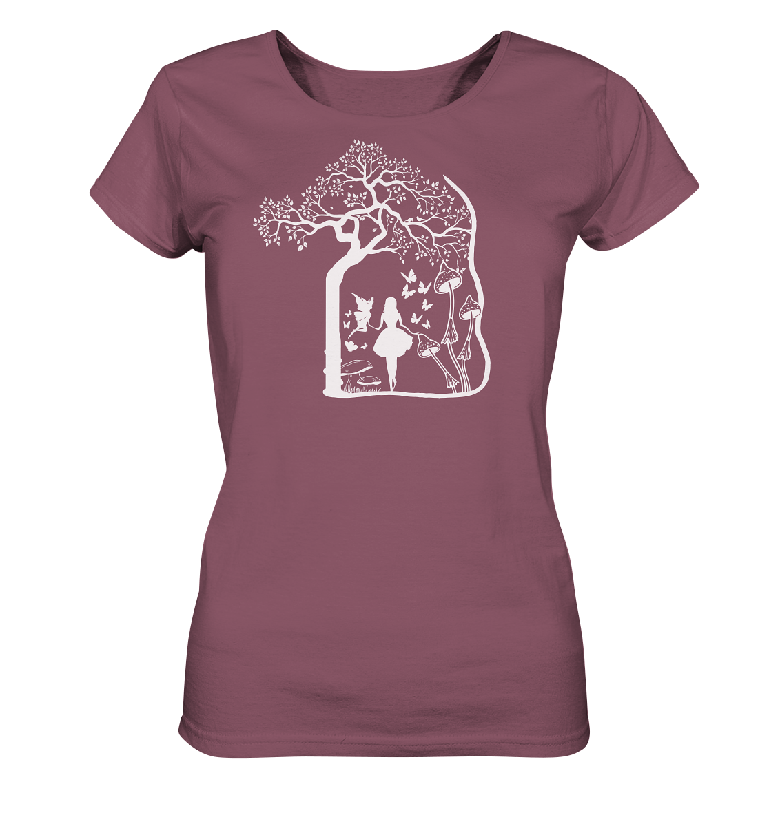 Edelmädel Wunderland - Ladies Organic Shirt viele Farben
