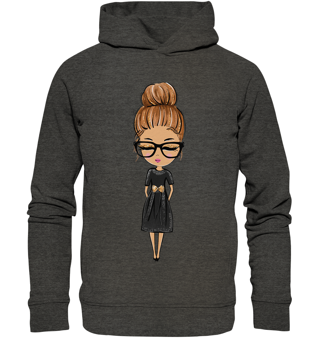 Edelmädel Organic Fashion Hoodie ♥ ,, Frollein Käthe " viele Farben