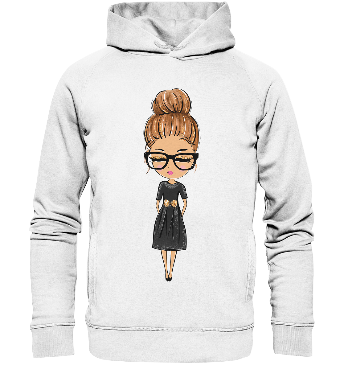 Edelmädel Organic Fashion Hoodie ♥ ,, Frollein Käthe " viele Farben