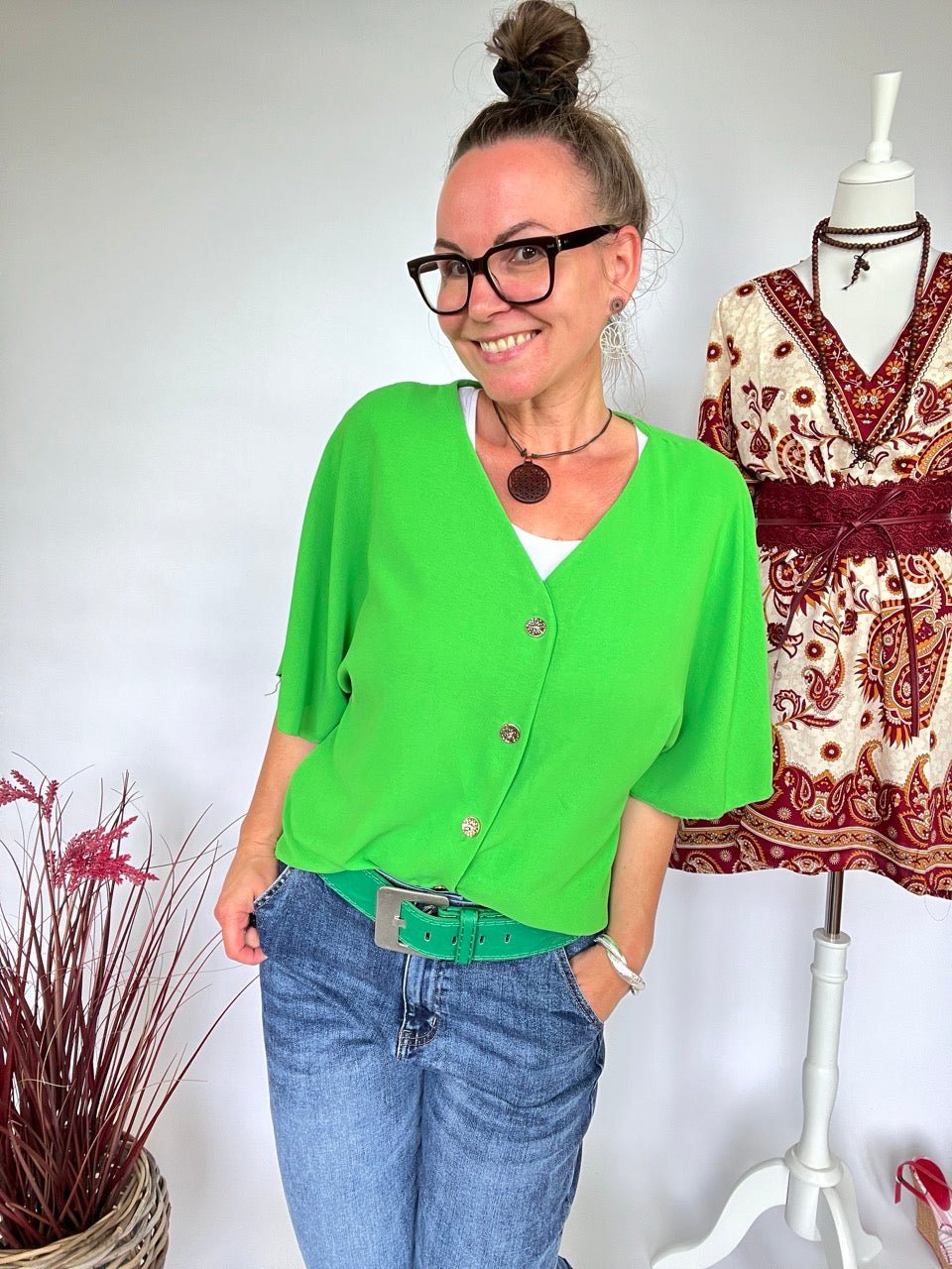 Gürtel Eva Grün - FROLLEIN KÄTHE Shop