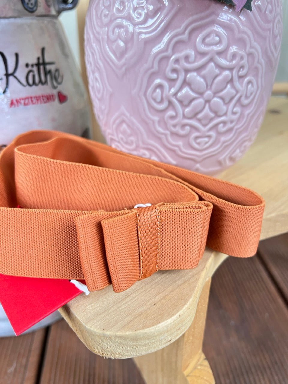 Gürtel Fantastic Elastic Curry - FROLLEIN KÄTHE Shop