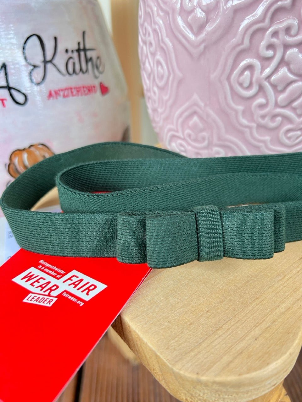 Gürtel Fantastic Elastic Grün - FROLLEIN KÄTHE Shop