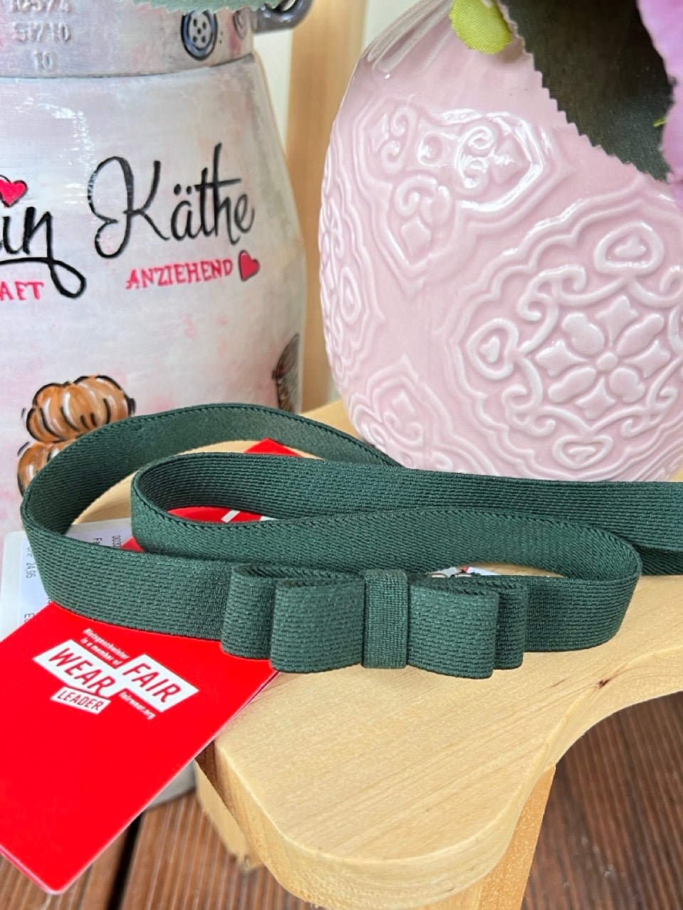 Gürtel Fantastic Elastic Grün - FROLLEIN KÄTHE Shop