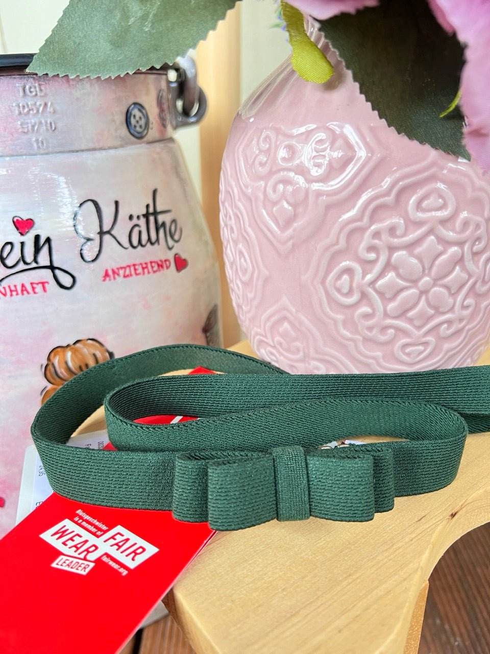 Gürtel Fantastic Elastic Grün - FROLLEIN KÄTHE Shop