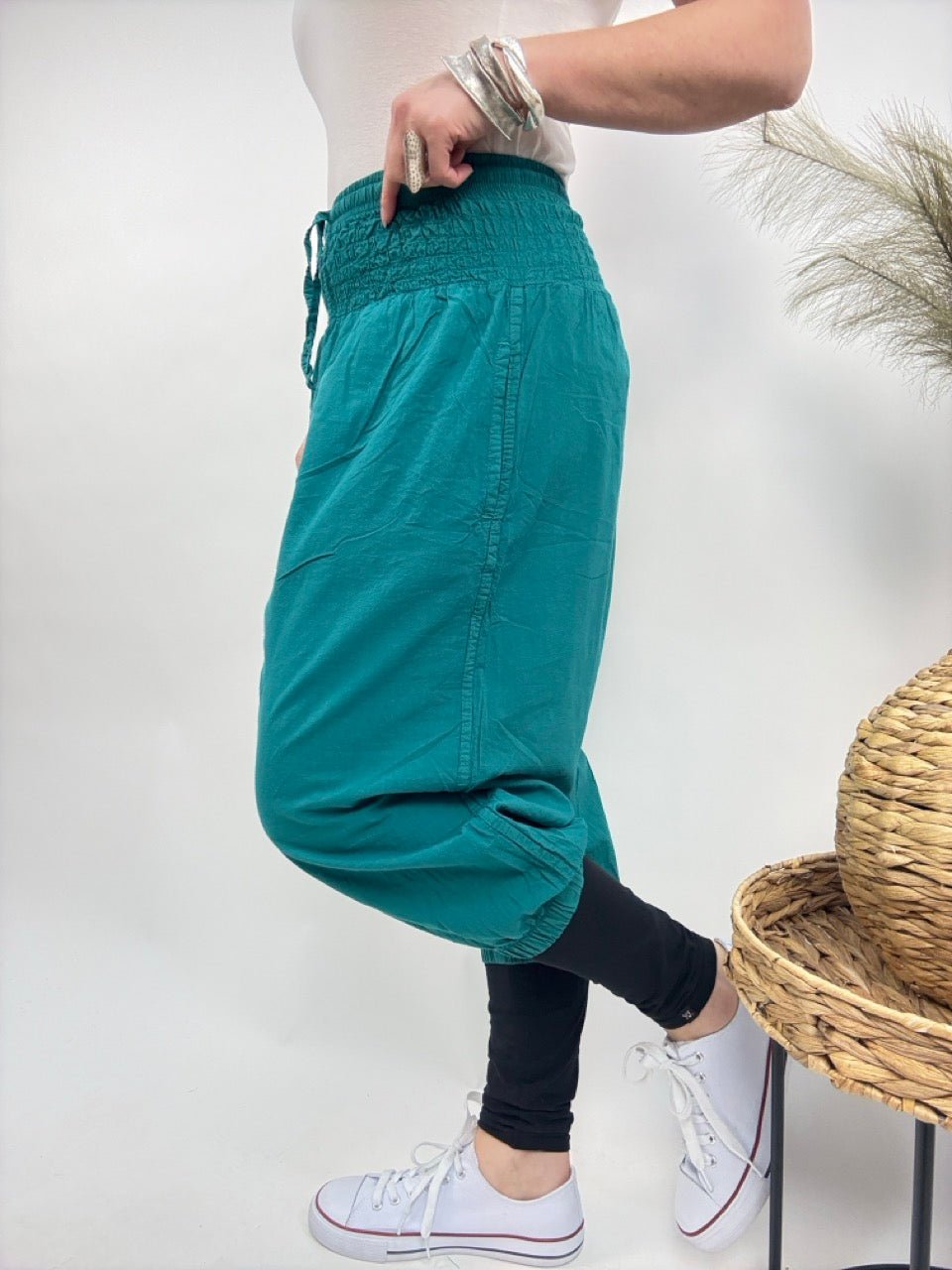 Hose Amara Aqua - FROLLEIN KÄTHE Shop
