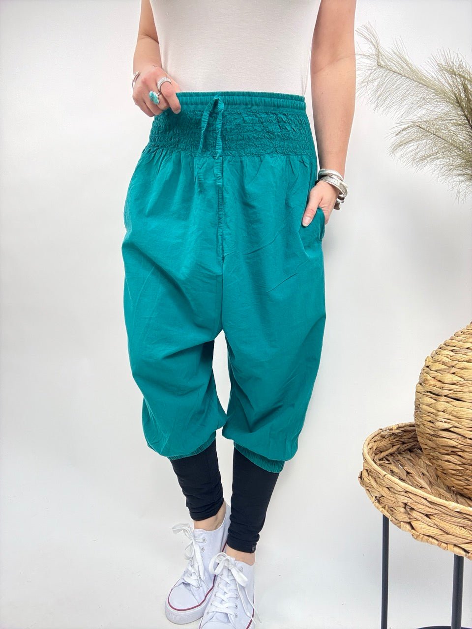 Hose Amara Aqua - FROLLEIN KÄTHE Shop