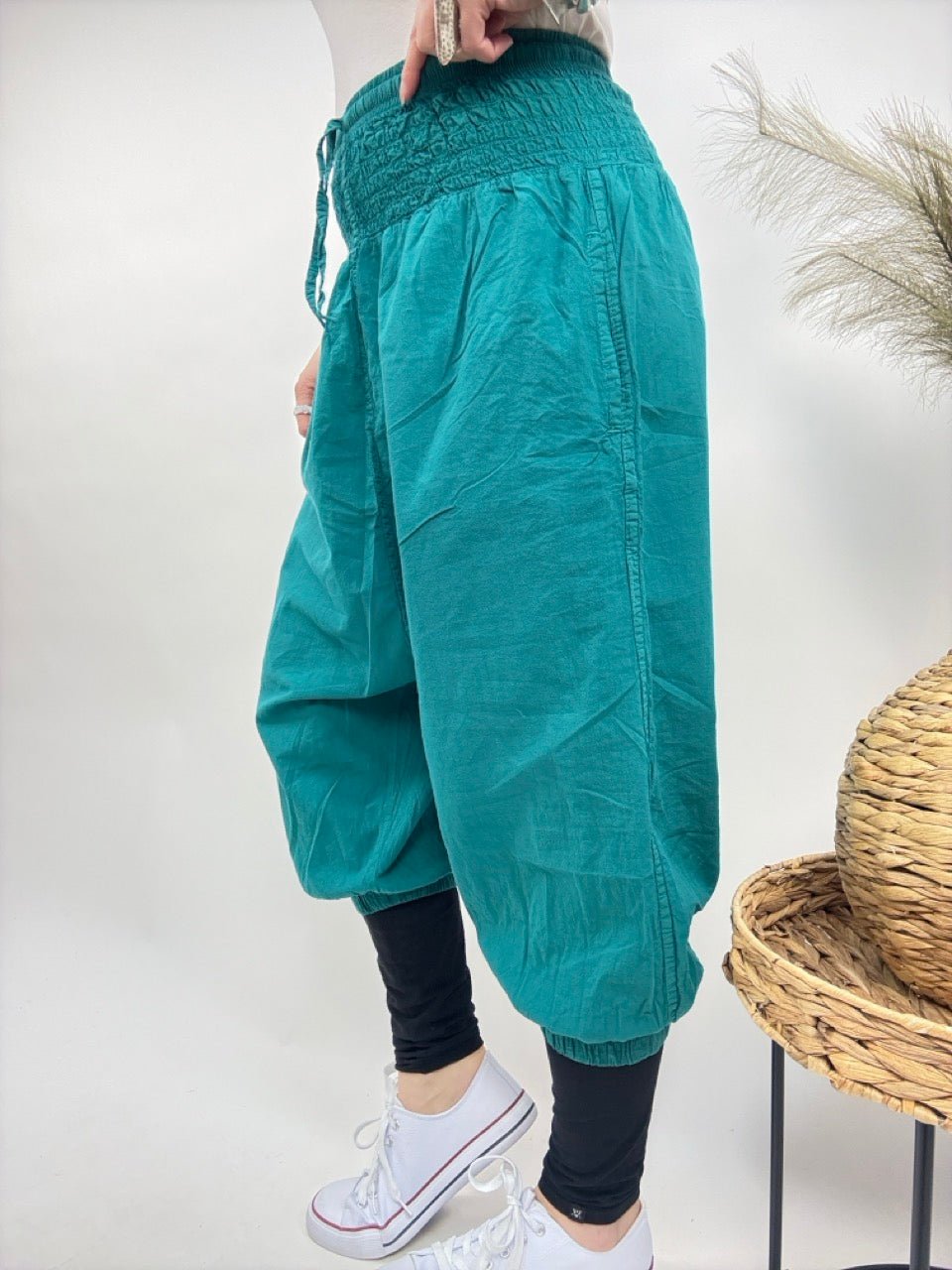 Hose Amara Aqua - FROLLEIN KÄTHE Shop