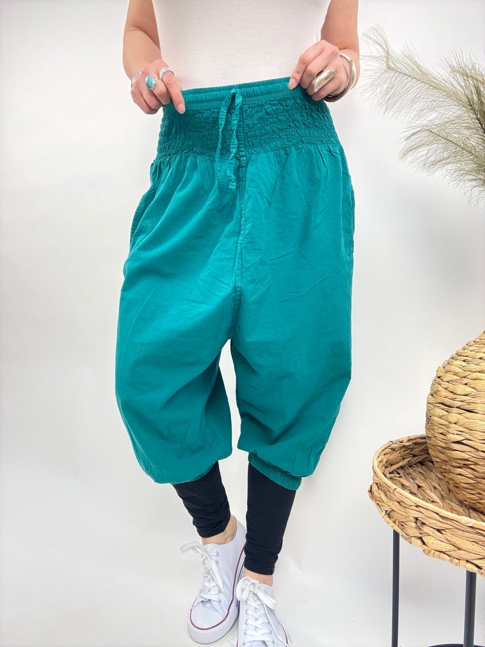 Hose Amara Aqua - FROLLEIN KÄTHE Shop