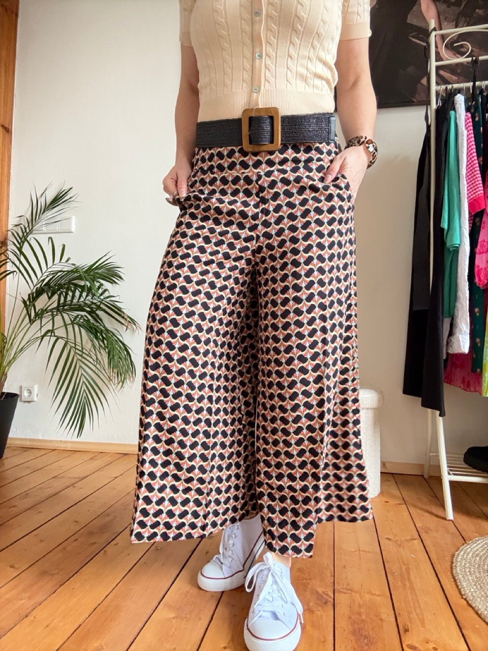 Hose Culotte Beige - FROLLEIN KÄTHE Shop