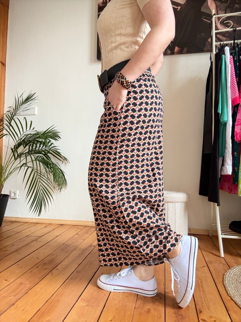 Hose Culotte Beige - FROLLEIN KÄTHE Shop